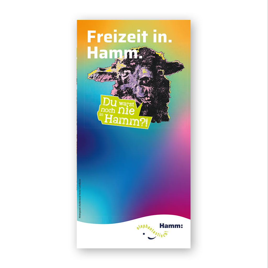 Titelbild der Broschüre ''Freizeit in Hamm''